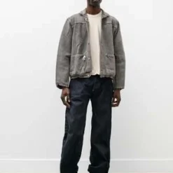 Tender136 Oxford Jeans 16oz Selvage Denim Mars - Black