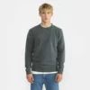 RVLTKnit Sweater - Duspetrol