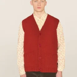 YMCAppalachian Waistcoat - Red