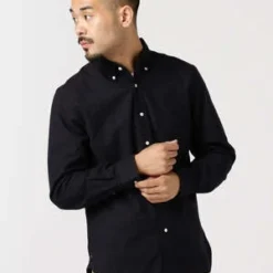 Beams PlusBD Oxford Shirt - Navy