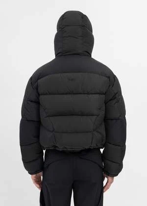 Heliot EmilAbstract Down Puffer - Black - Image 2