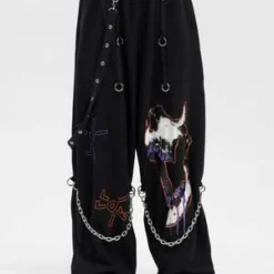 KidillWide Sweat Pants - Black/Multi