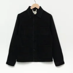 La PazBaptista Classic Worker Jacket - Black Denim