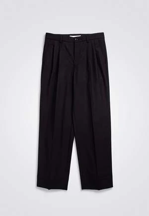 Norse ProjectsBenn Relaxed Pleated Trouser - Black - Image 6