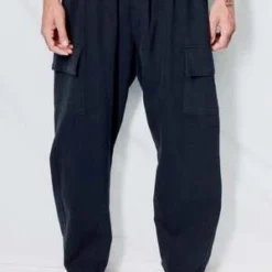 AssemblyDenim Easy Cargo Pant - Black