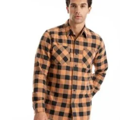 RRLChamois Hercules Workshirt - Orange