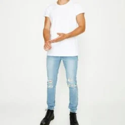 KsubiChitch Jeans - Philly Blue