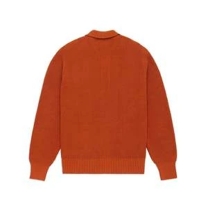 3SixteenCotton Collared Cardigan - Rust - Image 2