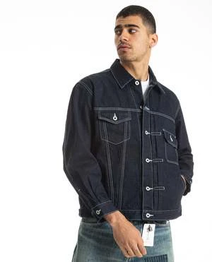 FDMTLDenim Jacket Rinse - Indigo - Image 4