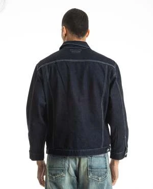 FDMTLDenim Jacket Rinse - Indigo - Image 3
