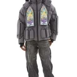 Who Decides WarDown Bomber W/Detachable Hood - Grey