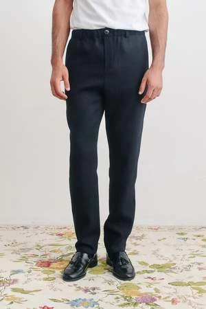 A Kind Of GuiseElasticated Wide Trousers - Lavastone - Image 4