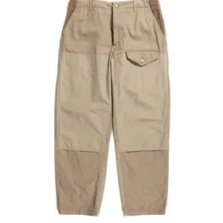 Engineered GarmentsCotton Herringbone Twill Field Pant - Khaki