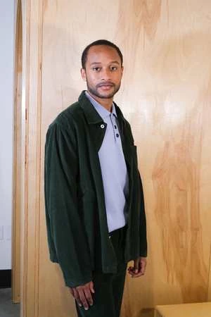 Far AfieldEvans Corduroy Overshirt - Bottle Green - Image 2