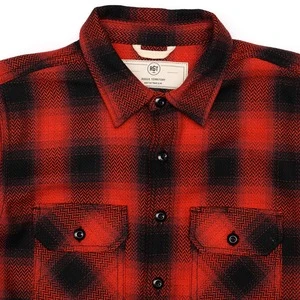 Rogue TerritoryField Shirt - Red Herringbone Plaid - Image 3