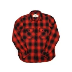 Rogue TerritoryField Shirt - Red Herringbone Plaid