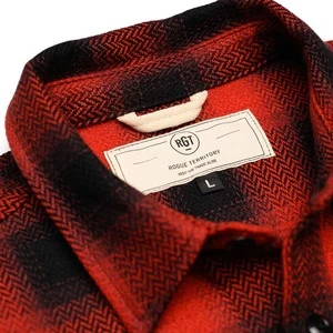 Rogue TerritoryField Shirt - Red Herringbone Plaid - Image 4