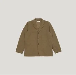 Universal WorksNebraska Cotton Five Pocket Jacket - Olive