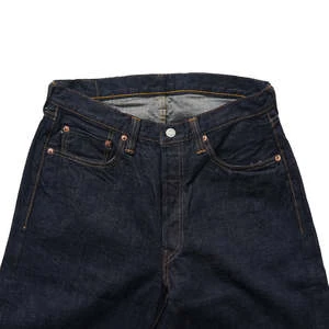 FullcountCo. 0105W Wide Denim - Raw Indigo Blue - Image 4