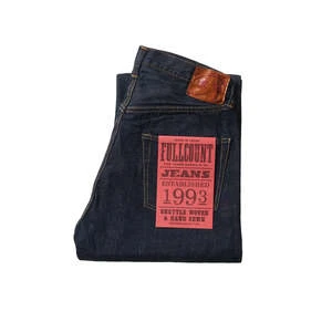 FullcountCo. 0105W Wide Denim - Raw Indigo Blue - Image 5