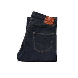 FullcountCo. 0105W Wide Denim - Raw Indigo Blue - Image 6