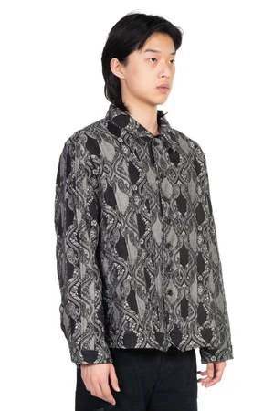 Professor.EInfiniti Pleats Coach Jacket - Eacquard - Image 2