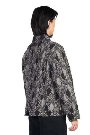Professor.EInfiniti Pleats Coach Jacket - Eacquard - Image 3
