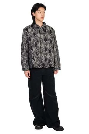 Professor.EInfiniti Pleats Coach Jacket - Eacquard - Image 5