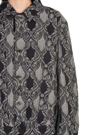 Professor.EInfiniti Pleats Coach Jacket - Eacquard - Image 4