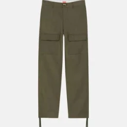 KenzoTapered Cargo Pant - Dark Khaki Green