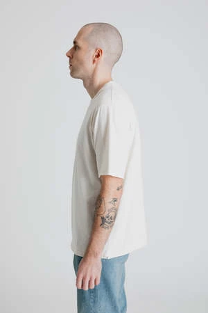 JackmanJackman Lead Off T-Shirt - Kinari - Image 6