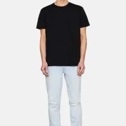 FRAME DenimLogo Tee - Noir