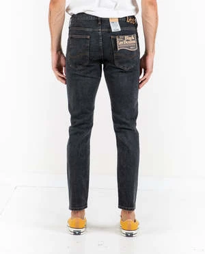 LeeLuke Slim Tapered Jean - Black Rinse Wash - Image 3