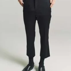 NamachekoVirgin Wool Lowther Trouser - Black