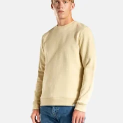 Norse ProjectsVagn Classic Crew Hooded Sweatshirt - Oyster White