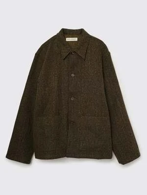 Our LegacyHaven Fuzz Wool Jacket - Black/Moss