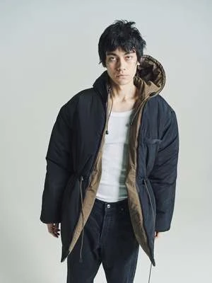 Our LegacyWax And Nylon Vintrospec Reversible Parka - Olive - Image 2
