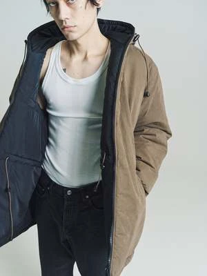 Our LegacyWax And Nylon Vintrospec Reversible Parka - Olive - Image 6