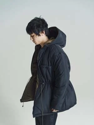 Our LegacyWax And Nylon Vintrospec Reversible Parka - Olive - Image 7