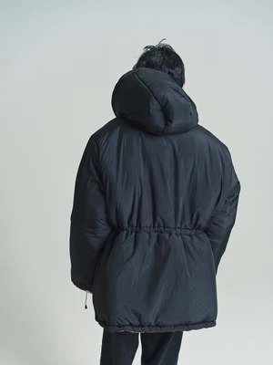 Our LegacyWax And Nylon Vintrospec Reversible Parka - Olive - Image 9