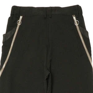 ENVIRONEEnvirone Wide Zipper Pants - Black - Image 5