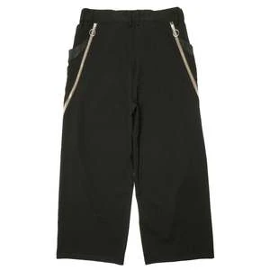 ENVIRONEEnvirone Wide Zipper Pants - Black - Image 2