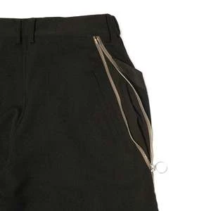 ENVIRONEEnvirone Wide Zipper Pants - Black - Image 6