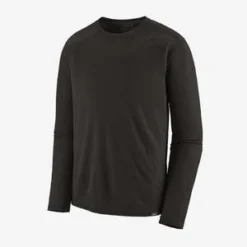 PatagoniaCapilene Midweight Baselayer Crewneck Shirt - Black