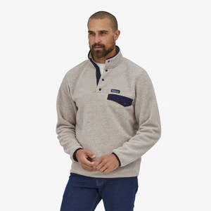 PatagoniaLightweight Synchilla Snap-T Fleece Pullover - Oatmeal Heather - Image 3