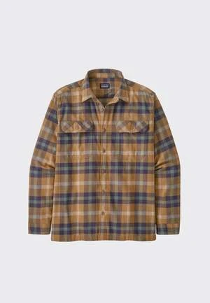 PatagoniaOrganic Fjord Flannel Shirt - Mojave Khaki - Image 7