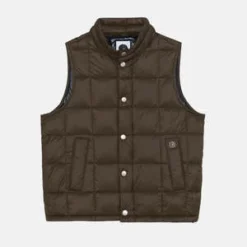 Polar Skate Co.Lightweight Puffer Vest - Brown
