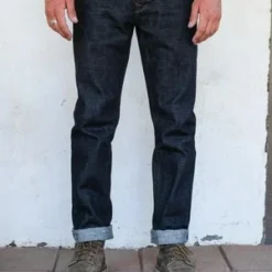 Freenote ClothPortola Classic Taper Denim - 17oz Blue Slub
