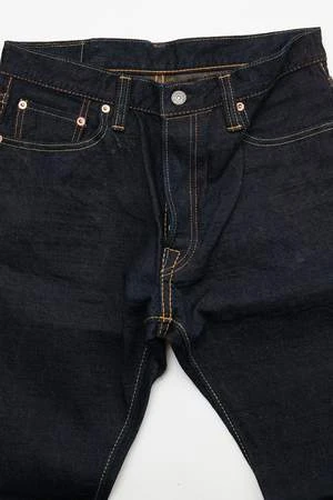 Pure Blue JapanOG-019 Pant - Indigo/Brown - Image 2