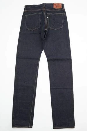 Pure Blue JapanOG-019 Pant - Indigo/Brown - Image 8